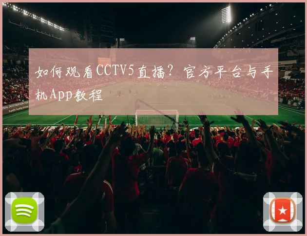 如何观看CCTV5直播？官方平台与手机App教程