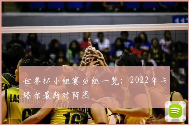 世界杯小组赛分组一览：2022年卡塔尔最新对阵图