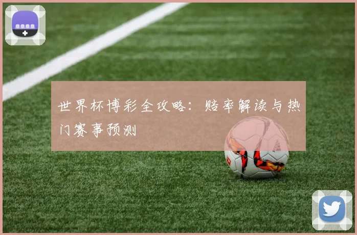 世界杯博彩全攻略：赔率解读与热门赛事预测