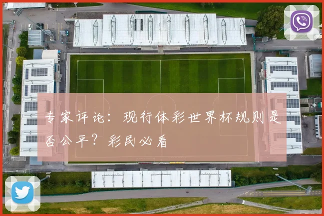 专家评论：现行体彩世界杯规则是否公平？彩民必看